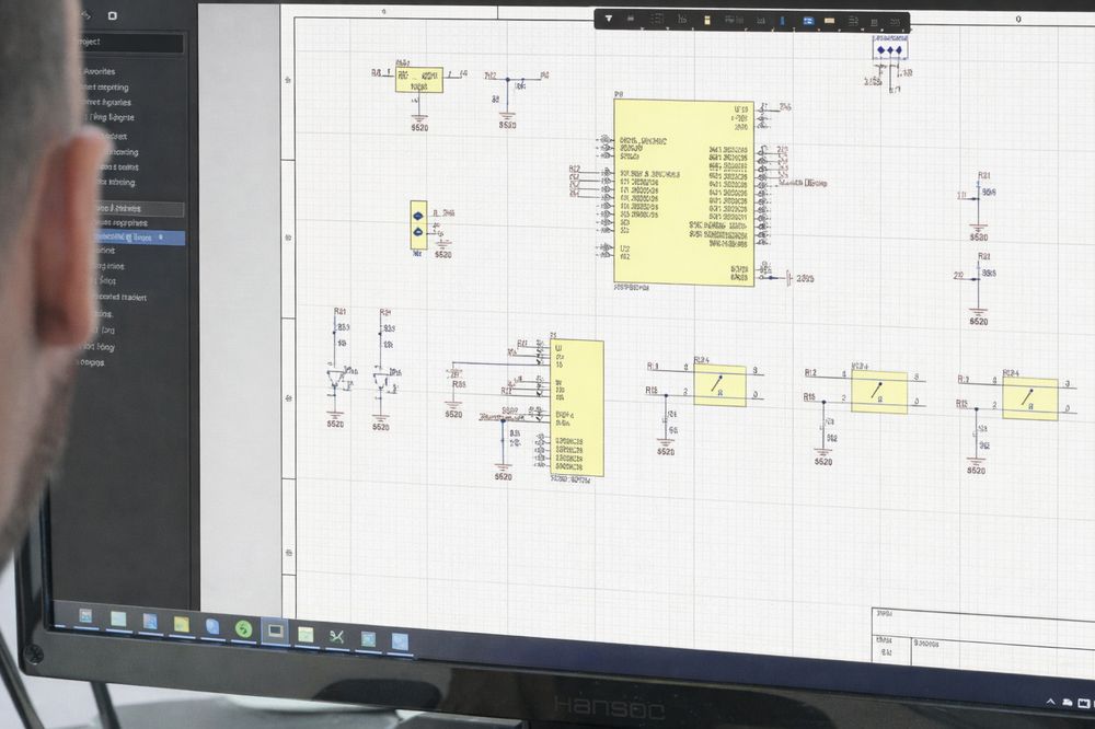 Electronic schematic design