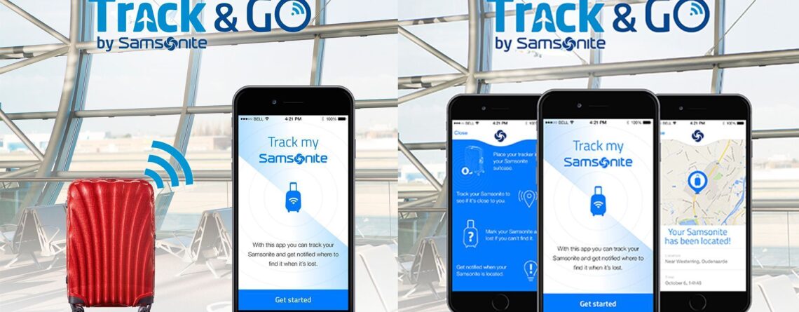 Track amp Go samsonite vodafone mwc