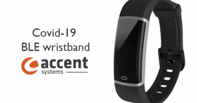 Covid 19 ble wristband